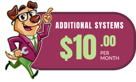 $10 Per month Additional Systems
